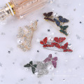 Superstarer Retro Alloy Diamond Pearl Butterfly Brooch Insect Corsage Jewelry Wholesale